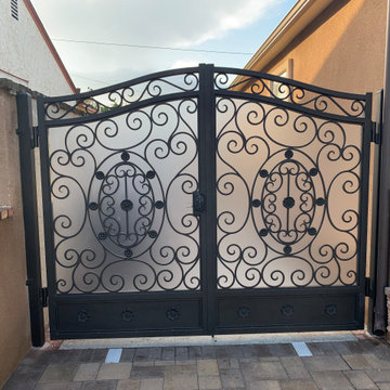Swing Gates (Iron + Glass)