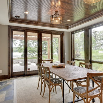 Lower Level Sunroom – 2015 Artisan Home Tour – Black Oaks