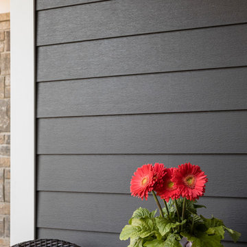Modern Apartments with Clapboard Siding in Thunder Bay, Ontario, Canada