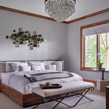 Rustic Meets Midcentury