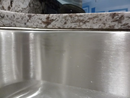 Another Gap This Time It Is Between, How To Fill Gap Between Granite Countertop Slabs