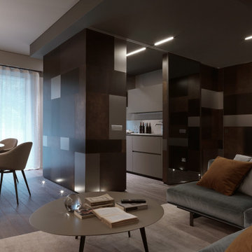 Progetto interior design appartamento a Milano