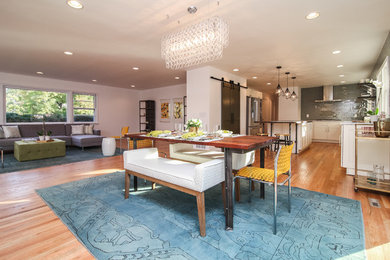 Example of a 1950s kitchen design in San Francisco