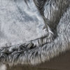 Laraine Streak Faux Fur Throw Blanket