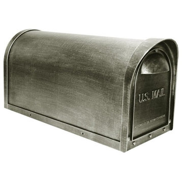 Classic Curbside Mailbox, Silver