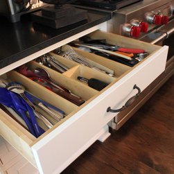 Rustic and Refined Whole House Remodel - Kitchen Drawer Organizers