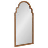 Hogan Arch Framed Mirror, Rustic Brown 24x48