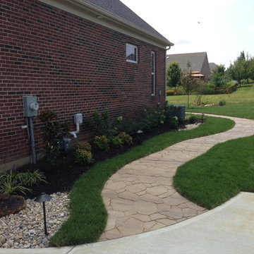 Lexington run patio/sidewalk