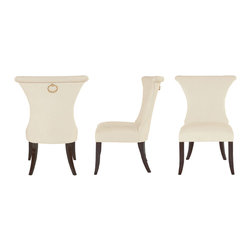 Bedroom Collection: Jet Set Upholstered Side Chair by Bernhardt - Dining Chairs