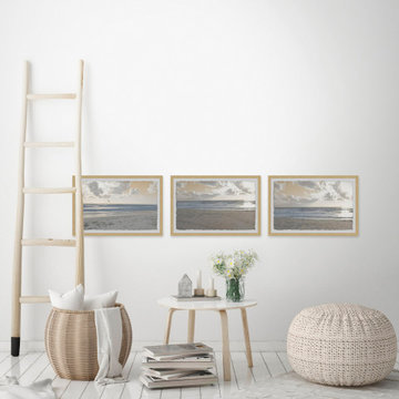 Serene Sea Triptych