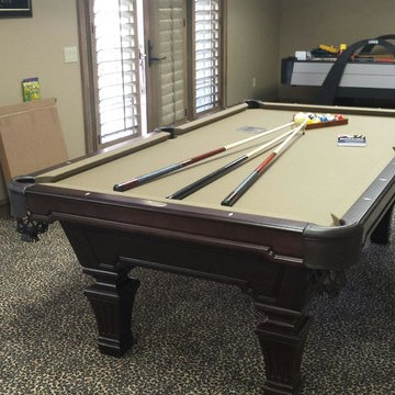 Matching Shuffleboard table and Pool Table