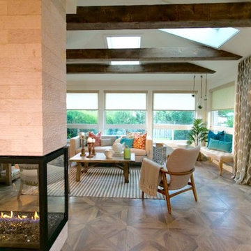 Boho Beach Sunroom Addition