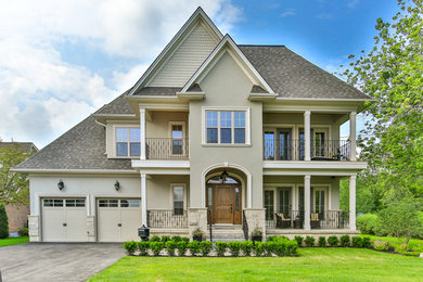 Example of a classic exterior home design in Toronto