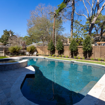 Memorial West Pool Remodel & Outdoor living Enhancement