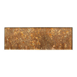 4x12 Glossy Light Brown Sky Subway Glass Mosaic Tiles - Home Accessories & Decor