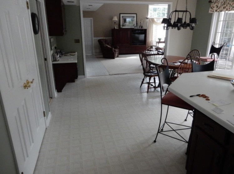 Webster, NY Home featuring Hallmark Hardwoodkitch