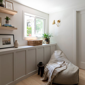 Mid-Century Boho Basement