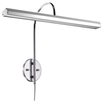 30W Picture Light, Polished Chrome