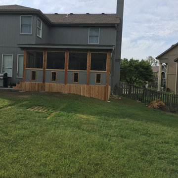 Enclosed deck