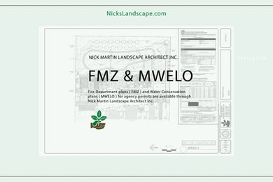 Fire Department plans FMZ and Water Conservation plans MWELO