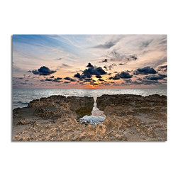 Ready2HangArt - Ready2hangart Bruce Bain 'Sunset Rock II' Canvas Wall Art - Prints And Posters