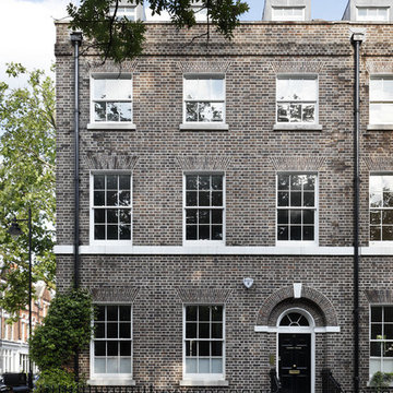 London (Highbury) 290m2 - Georgian house façade