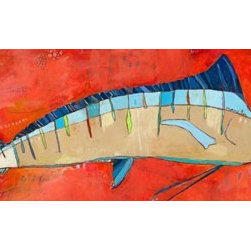 Modern Ocean Themed Boy's Room - Kids Wall Decor