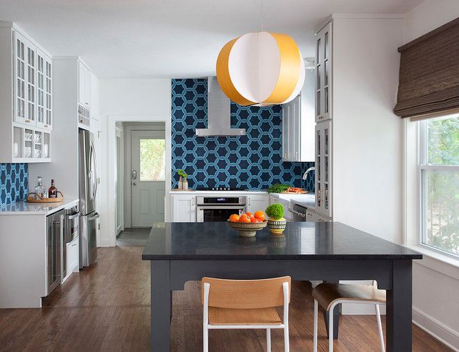 Midcentury Kitchen by Ryann Ford Photography