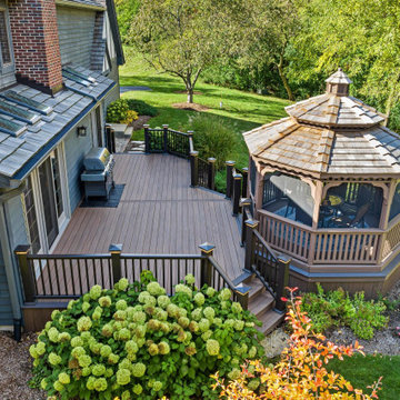 Vintage Collection English Walnut, Universal Rail Exresso, Gazebo Refurbishment