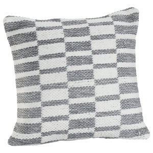 18 X18 Beige Dimensions Throw Pillow Contemporary Decorative