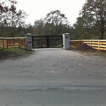 Aluminum Driveway Gates
