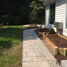 post addition landscaping
