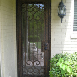 Wrought Iron Screen Doors - Products