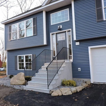 Siding Installation - James Hardie Lap Siding in Deep Ocean