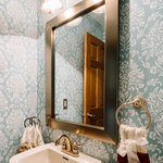 Frame My Mirror - Pendleton Framed Wall Mirror, Champagne Gold, 20"x60" - The wide, smooth surface of the Pendleton framed mirror is a great finishing touch for your space. With its contemporary style, the Pendleton is always a good choice.