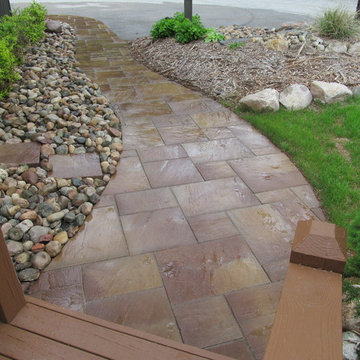 Walkway & Pondless Waterfall