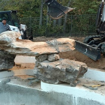Waterfall/Grotto Project in Franklin, TN: