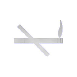 Stainless Steel No Smoking Sign - EZ202N71 - Home Improvement