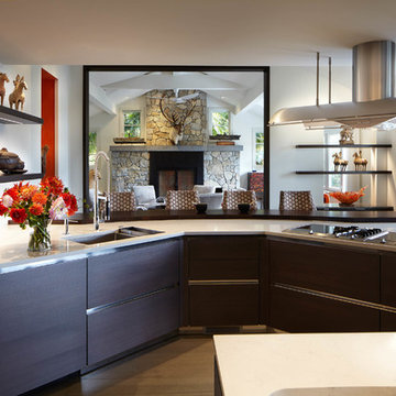 Striking Transitional Kitchen