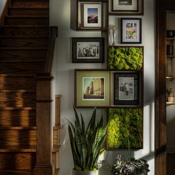 Mission, Kansas Staircase and Moss Wall