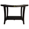 Harmony Eastern Style Shower Bench With LiftAid Arms, 30"x23"