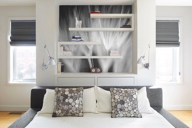Trendy home design photo in Montreal