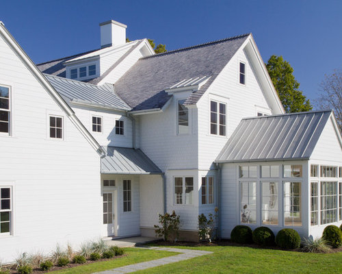 Houzz Grey Metal Roof Design Ideas & Remodel Pictures