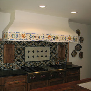 75 Beautiful Southwestern Kitchen With Wood Countertops Pictures