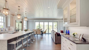 Encino white shaker inset cabinets