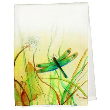 Betsy Drake Betsy's Dragonfly Guest Towel