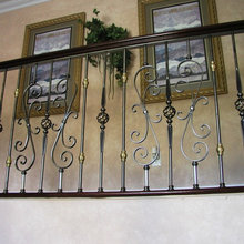 wrought iron railing