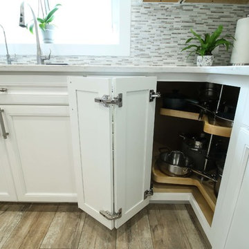 Cabinets.com | Belleair Maple Bright White Cabinets