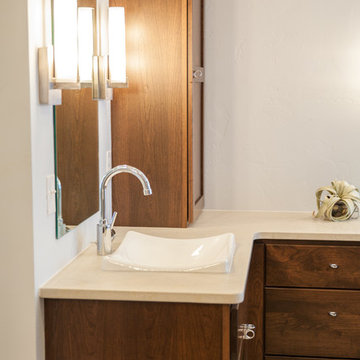 Master Bath, Relaxed Contemporary