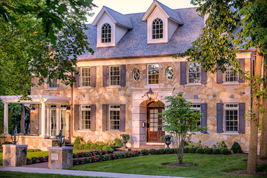 Inspiration for a timeless exterior home remodel in Chicago